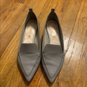 Nicholas Kirkwood Beya in Gray Leather